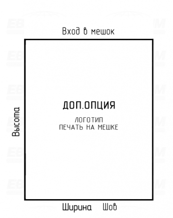 Мешок ПВД 120мкм 380x1100мм фальцы 160+160мм Мешок ПВД 120мкм 380x1100мм фальцы 160+160мм
