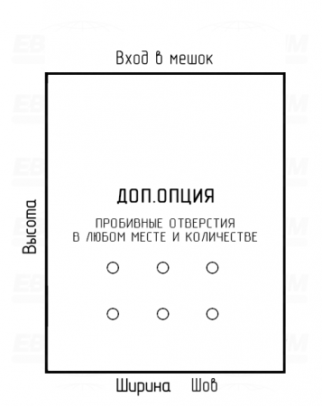 Мешок ПВД 120мкм 380x1100мм фальцы 160+160мм Мешок ПВД 120мкм 380x1100мм фальцы 160+160мм