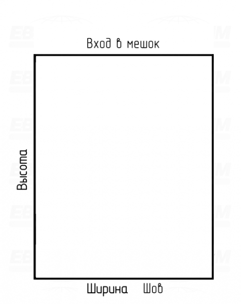 Мешок ПСД 40мкм 500x600мм